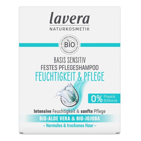 LAVERA basis sensitiv festes Pflegeshampoo